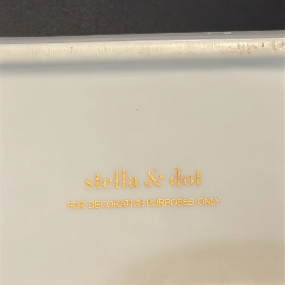 Stella & Dot Vibrant Ceramic jewelry dish